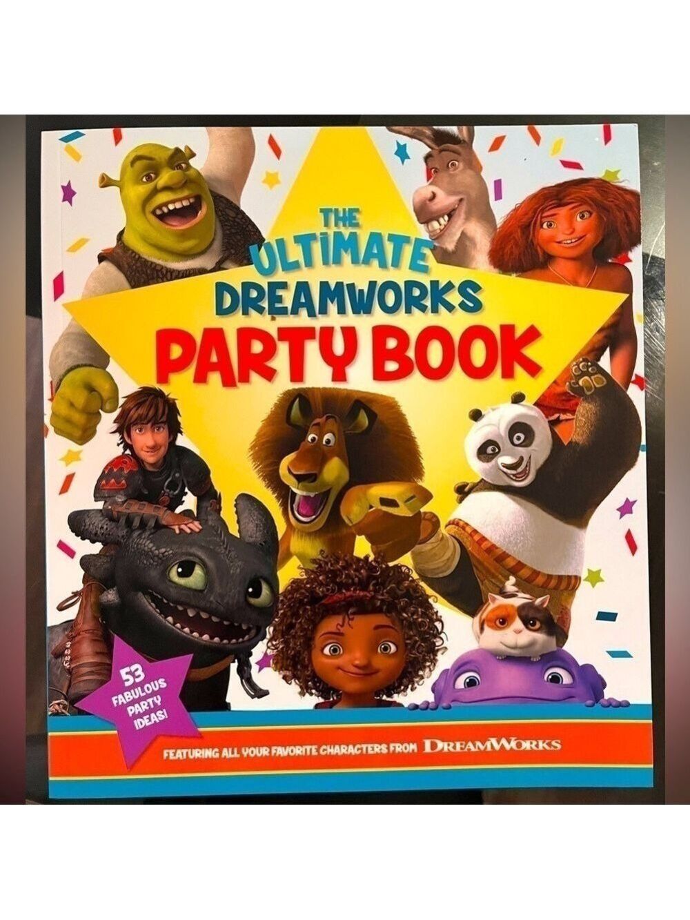 NWOT- TEN BOOKS in a bundle Dreamworks Party Planning 97 page glossy books